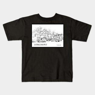 Longmont Colorado Kids T-Shirt